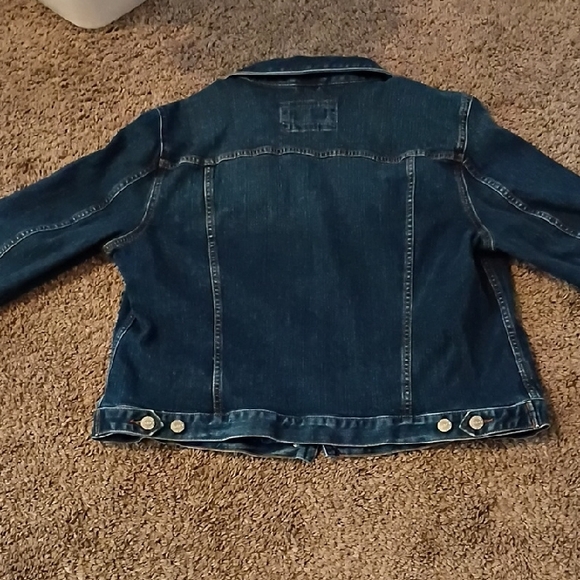 Loft Blue Jean Jacket - Picture 2 of 3